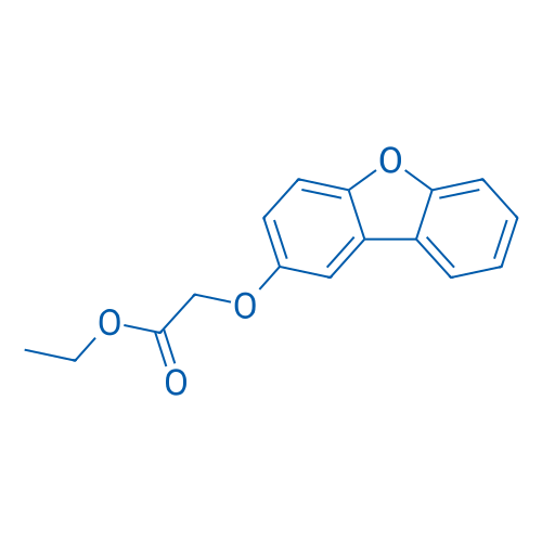 Ethyl 2-(dibenzo[b,d]furan-2-yloxy)acetate 100mg