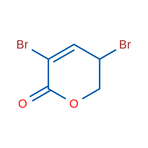 3,5-Dibromo-5,6-dihydro-2H-pyran-2-one 250mg