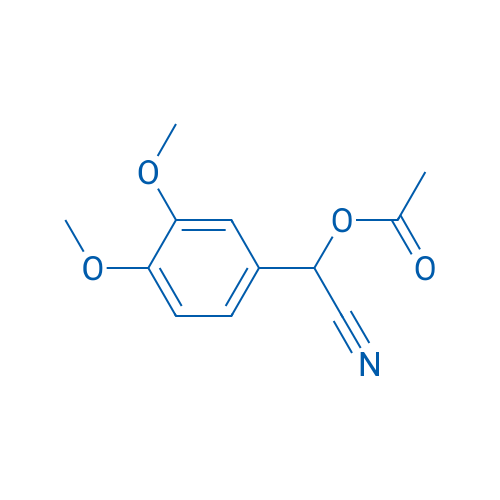 alpha-Acetoxy-(3,4-dimethoxyphenyl)acetonitrile 5g