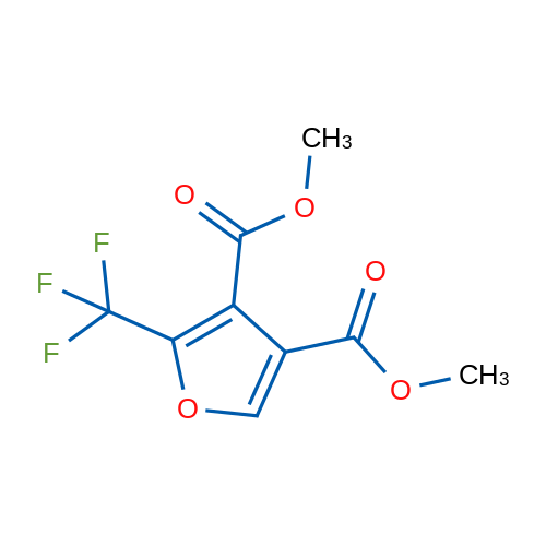 Dimethyl 2-(trifluoromethyl)furan-3,4-dicarboxylate 1g