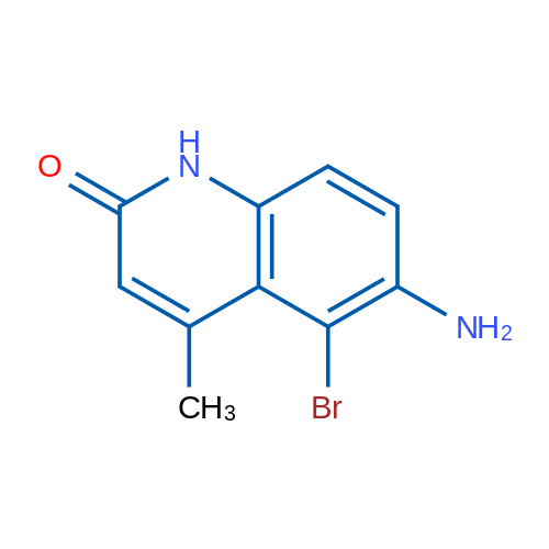 6-Amino-5-bromo-4-methylquinolin-2(1H)-one 1g