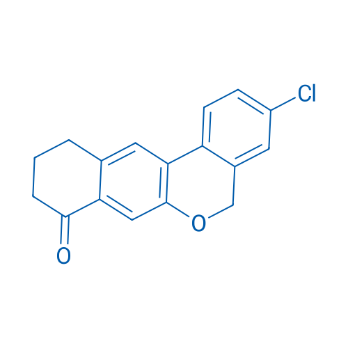 3-Chloro-10,11-dihydro-5H-dibenzo[c,g]chromen-8(9H)-one 5g