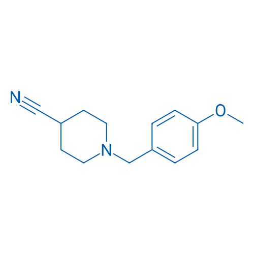 1-(4-Methoxybenzyl)piperidine-4-carbonitrile 1g