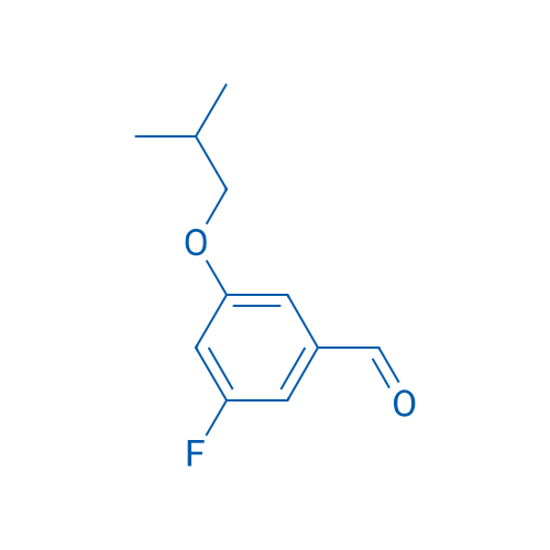 3-Fluoro-5-isobutoxybenzaldehyde 1g