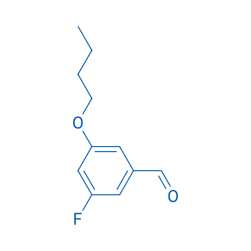 3-Butoxy-5-fluorobenzaldehyde 1g