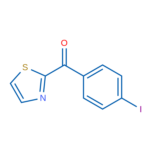 (4-Iodophenyl)(thiazol-2-yl)methanone 1g