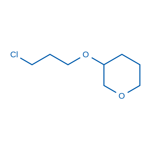 3-(3-Chloropropoxy)oxane 1g