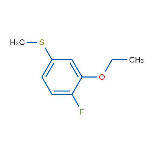 (3-Ethoxy-4-fluorophenyl)(methyl)sulfane 1g