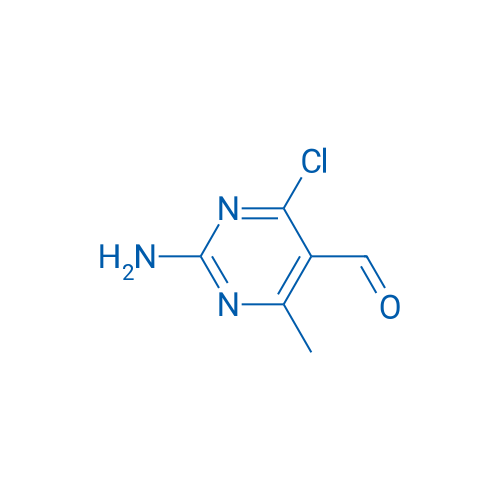 2-Amino-4-chloro-6-methylpyrimidine-5-carbaldehyde 100mg