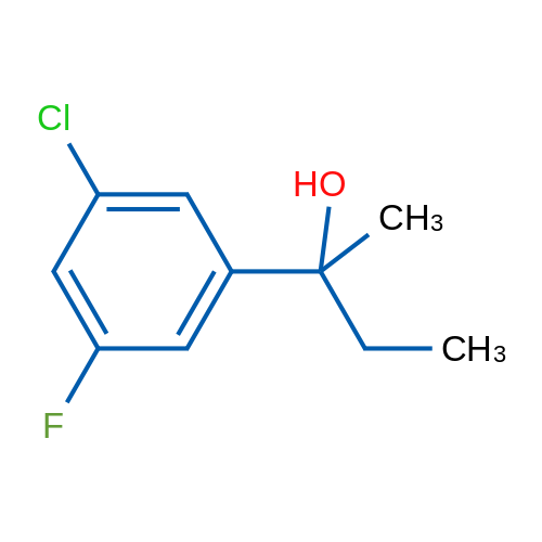 2-(3-Chloro-5-fluorophenyl)butan-2-ol 1g