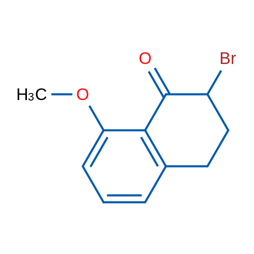 2-Bromo-8-methoxy-3,4-dihydronaphthalen-1(2H)-one 1g