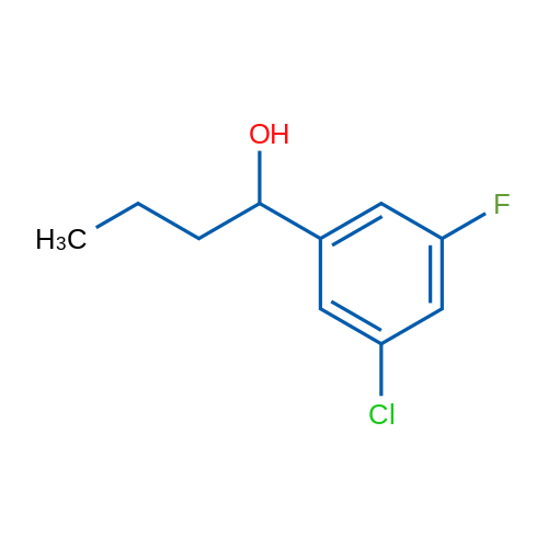 1-(3-Chloro-5-fluorophenyl)butan-1-ol 1g