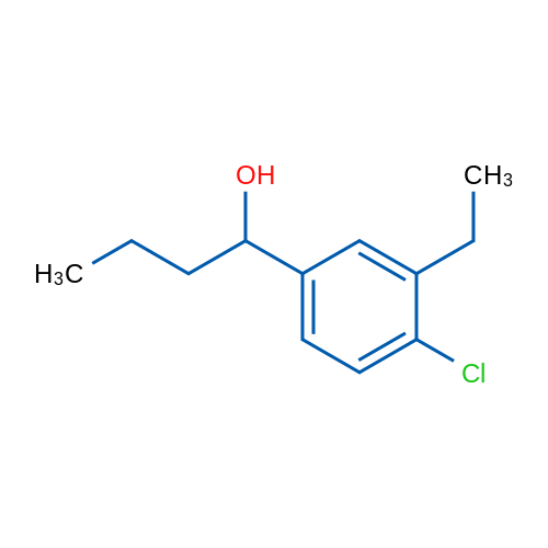 1-(4-Chloro-3-ethylphenyl)butan-1-ol 1g