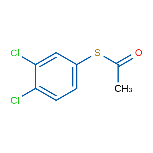 S-(3,4-Dichlorophenyl) ethanethioate 1g
