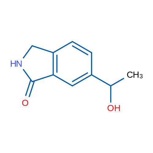 6-(1-Hydroxyethyl)isoindolin-1-one 1g