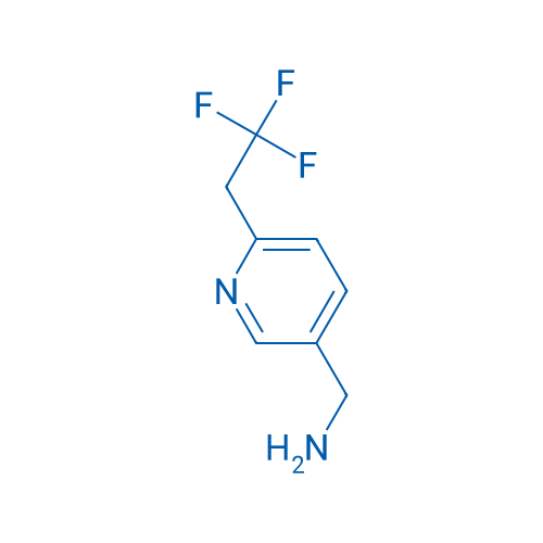 [6-(2,2,2-Trifluoroethyl)-3-pyridyl]methanamine 250mg