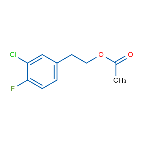 3-Chloro-4-fluorophenethyl acetate 1g