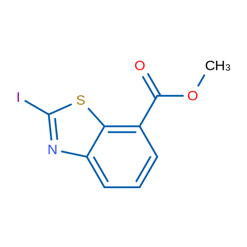 Methyl 2-iodobenzo[d]thiazole-7-carboxylate 1g