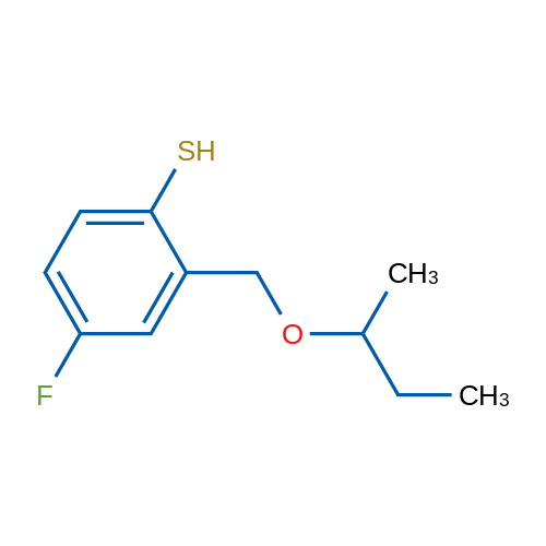 2-(sec-Butoxymethyl)-4-fluorobenzenethiol 1g