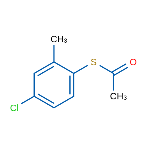 S-(4-Chloro-2-methylphenyl) ethanethioate 1g