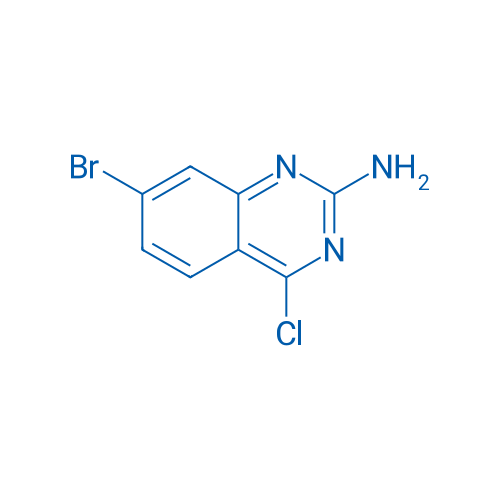7-Bromo-4-chloroquinazolin-2-amine 250mg