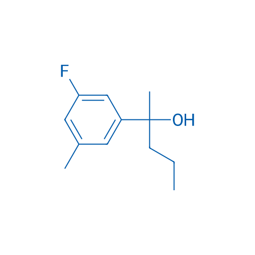2-(3-Fluoro-5-methylphenyl)pentan-2-ol 1g