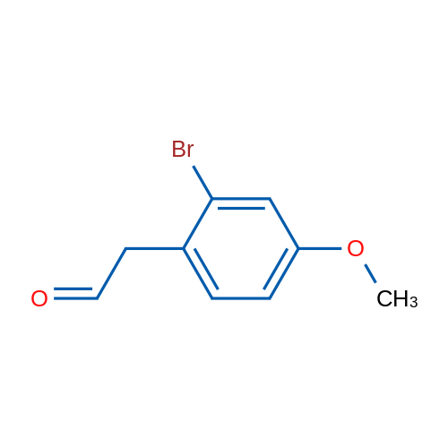 2-(2-Bromo-4-methoxyphenyl)acetaldehyde 1g