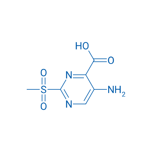 5-Amino-2-(methylsulfonyl)pyrimidine-4-carboxylic acid 1g