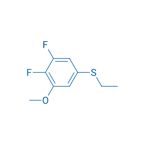 (3,4-Difluoro-5-methoxyphenyl)(ethyl)sulfane 1g