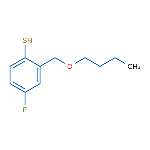 2-(Butoxymethyl)-4-fluorobenzenethiol 5g