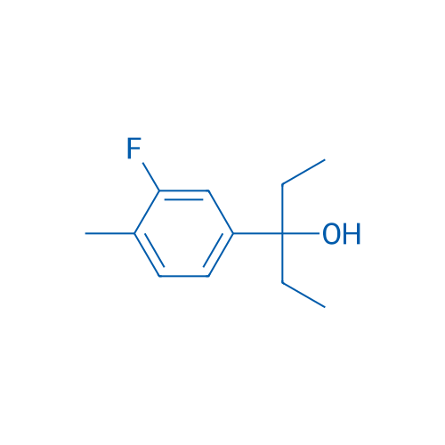 3-(3-Fluoro-4-methylphenyl)pentan-3-ol 1g