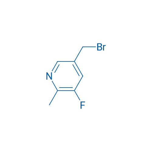 5-(Bromomethyl)-3-fluoro-2-methylpyridine 1g