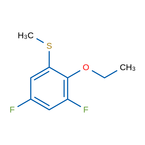 (2-Ethoxy-3,5-difluorophenyl)(methyl)sulfane 1g