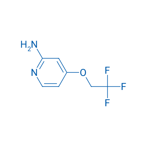 4-(2,2,2-Trifluoroethoxy)pyridin-2-amine 100mg