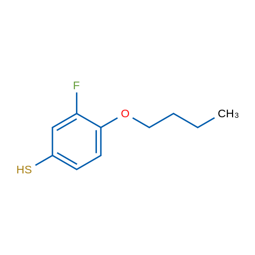 4-Butoxy-3-fluorobenzenethiol 1g