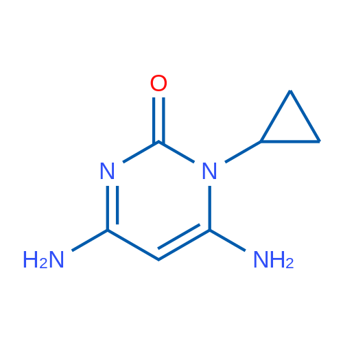 4,6-Diamino-1-cyclopropylpyrimidin-2(1H)-one 5g