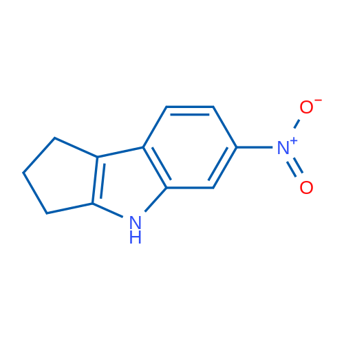 6-Nitro-1,2,3,4-tetrahydrocyclopenta[b]indole 1g