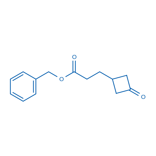 Benzyl 3-(3-oxocyclobutyl)propanoate 250mg