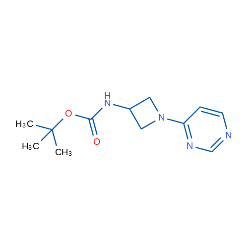 tert-Butyl (1-(pyrimidin-4-yl)azetidin-3-yl)carbamate 1g