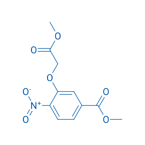 Methyl 3-(2-methoxy-2-oxoethoxy)-4-nitrobenzoate 1g