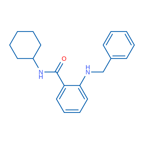 2-(Benzylamino)-N-cyclohexylbenzamide 1g