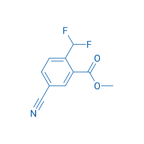 Methyl 5-cyano-2-(difluoromethyl)benzoate 1g