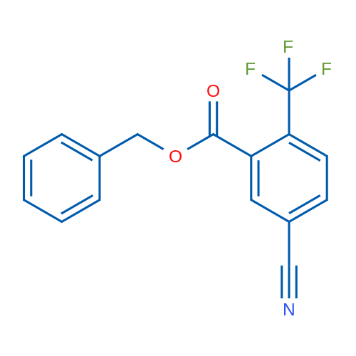 Benzyl 5-cyano-2-(trifluoromethyl)benzoate 1g