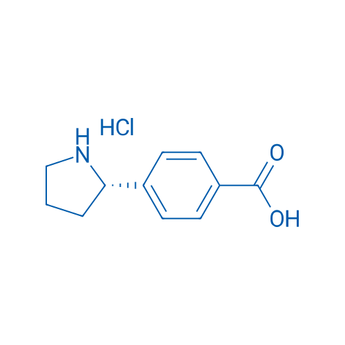 (S)-4-(Pyrrolidin-2-yl)benzoic acid hydrochloride 1g