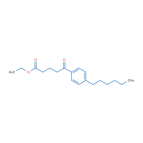Ethyl 5-(4-hexylphenyl)-5-oxovalerate 1g