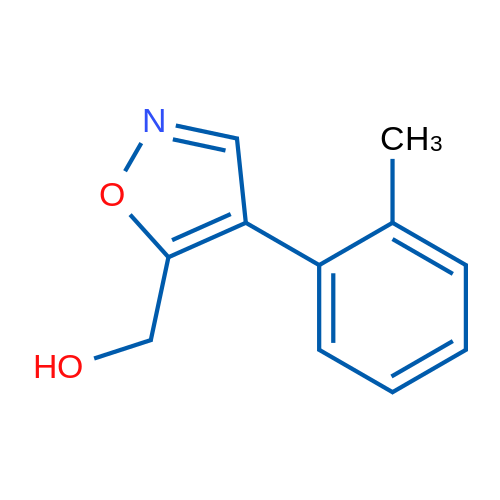 (4-(o-Tolyl)isoxazol-5-yl)methanol 1g