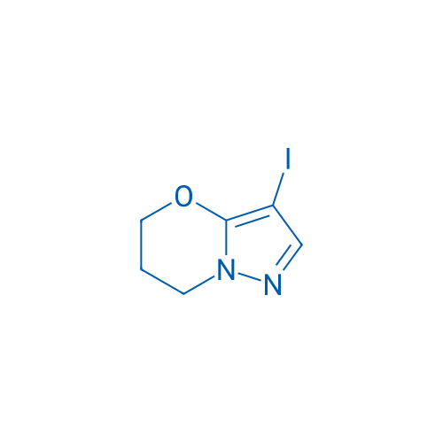 3-Iodo-6,7-dihydro-5H-pyrazolo[5,1-b][1,3]oxazine 5g