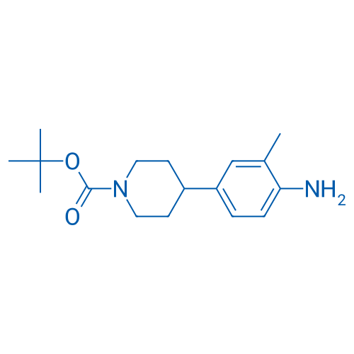 tert-Butyl 4-(4-amino-3-methylphenyl)piperidine-1-carboxylate 250mg