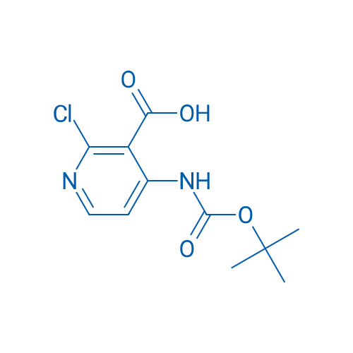 4-((tert-Butoxycarbonyl)amino)-2-chloronicotinic acid 1g