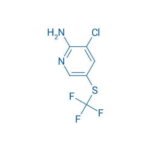 3-Chloro-5-((trifluoromethyl)thio)pyridin-2-amine 1g
